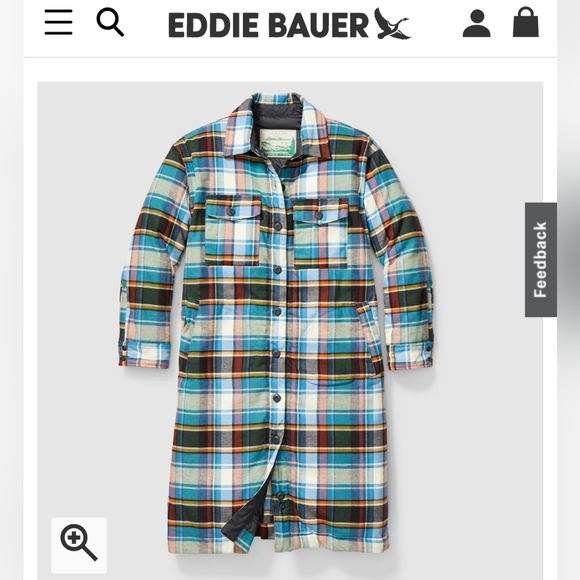 ISO the great + eddie bauer plaid jacket (not for sale) - Picture 1 of 3